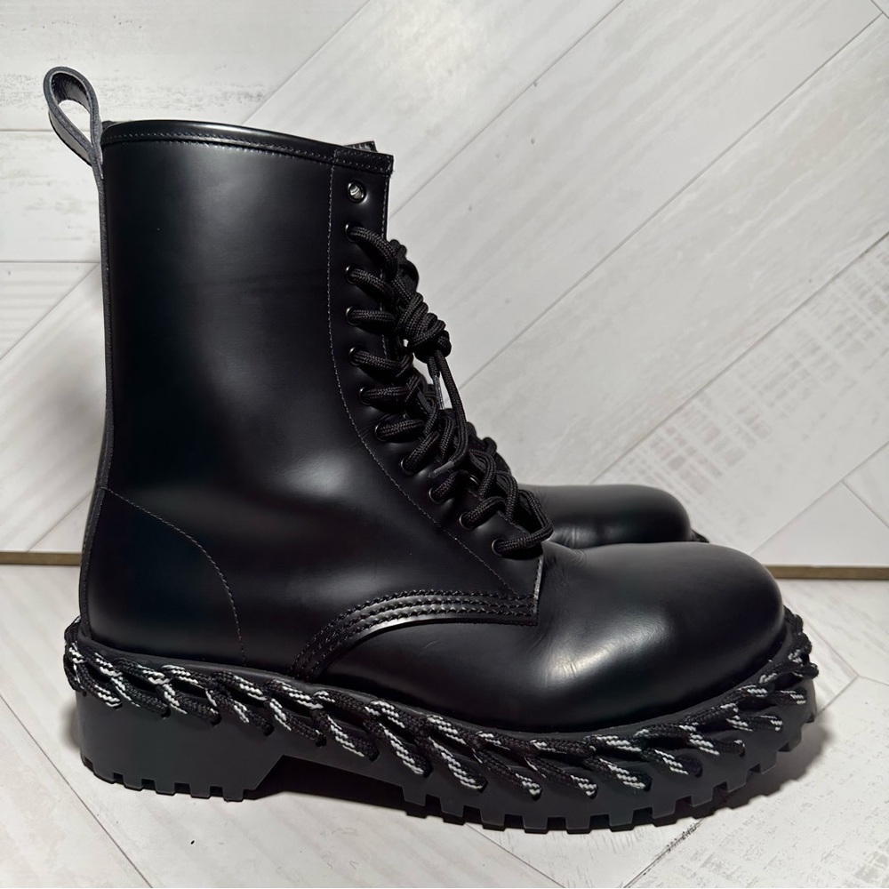 Women’s Balenciaga Rope combat Boots size 38 USA 8